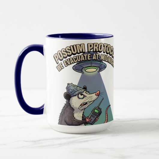 Possum-Protokoll: Wir evakuieren nachts Tasse (Links)