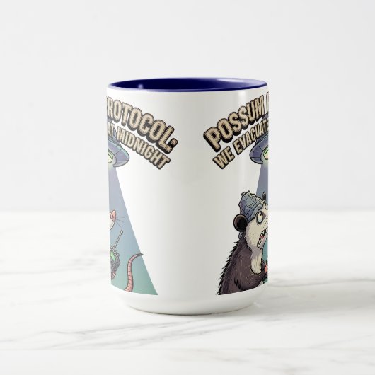 Possum-Protokoll: Wir evakuieren nachts Tasse (Zentrum)