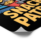 Possum Snacks Patrouille mit Flashlight und Chips  Poster (Ecke)