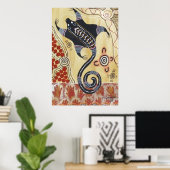 POSSUM SUNRISE POSTER (Heimbüro)