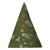 Possumas in einem Berry Field in Green Partyhütchen (Rechts)