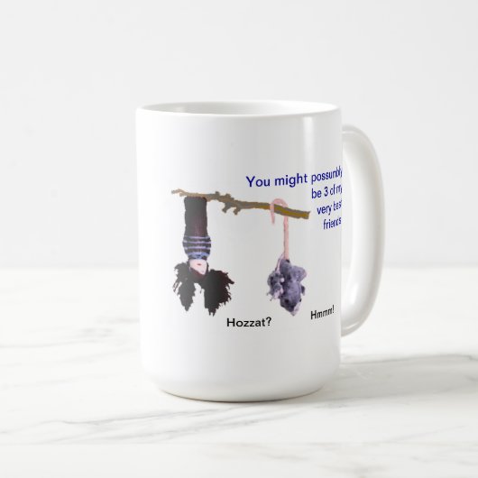 Possumbly 3 beste Freunde! Kaffeetasse (VorderseiteRechts)