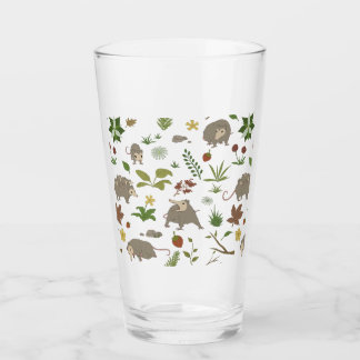 Possummen auf einem Berry-Feld Glas