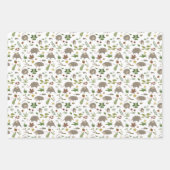 Possummen in einem Berry Field in White Geschenkpapier Set (Vorderseite 2)