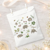 Possummen in einem Berry Field in White Geschenktütchen (Ausgeschnitten)