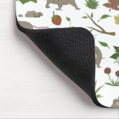 Possummen in einem Berry Field in White Mousepad (Ecke)