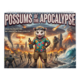Possums des Weltuntergangs-Kalender Kalender