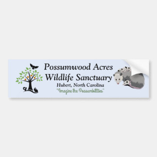 Possumwood Morgen-Opossum-Autoaufkleber Autoaufkleber