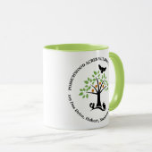 Possumwood Morgen-Tier-Schongebiet-Tasse Tasse (VorderseiteRechts)