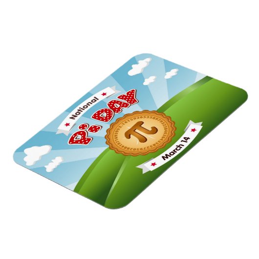 Post a Pi Day Magnet (Linke Seite)