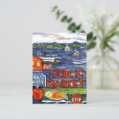 Post Alley mit der Fähre Postkarte (Stehend Vorderseite)