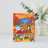 Post Alley Postkarte (Stehend Vorderseite)