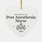 Post Anästhesie Nurse First Christmas Ornament (Vorne)