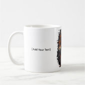 Post Apocalyptic Gas Mask Toxic Grunge Kaffeetasse (Links)