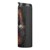 Post Apocalyptic Gas Mask Toxic Grunge  Thermosbecher (Nach rechts gedreht)