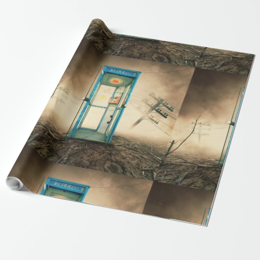Post Apocalyptic Wrapping Paper Geschenkpapier (Ungerollt)