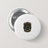 Post Apokalypse Katze Katzen-Vater-Geschenkidee -  Button (Vorne & Hinten)