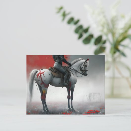 Post-Apokalypse Postkarte (Stehend Vorderseite)