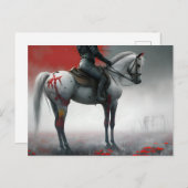 Post-Apokalypse Postkarte (Vorne/Hinten)