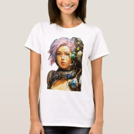 Post-apokalyptisches Cyborg T-Shirt