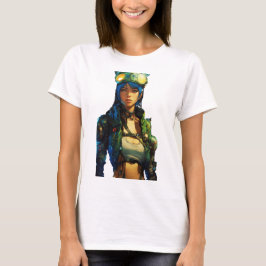 Post-apokalyptisches Cyborg T-Shirt