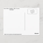 Post, Balallan, Insel Lewis, Schottland Postkarte (Rückseite)