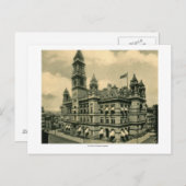 Post, Baltimore, Maryland Vintag Postkarte (Vorne/Hinten)