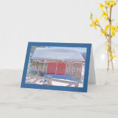 "Post-Beutel" Scheune auf dem nationalen Pike Karte (Gelbe Blume)