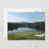 Post Card aus Big CanoGeorgia Postkarte (Vorne/Hinten)