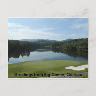 Post Card aus Big CanoGeorgia Postkarte