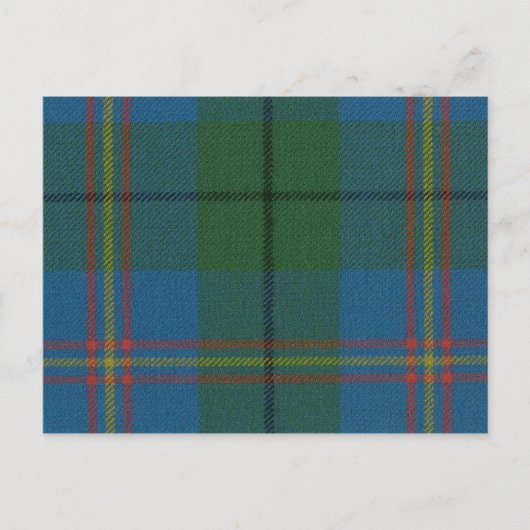 Post Card Carmichael Ancient Tartan Print Postkarte (Vorderseite)