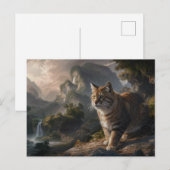 Post card Cat 10 02 Postkarte (Vorne/Hinten)