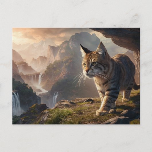 Post card Cat 10 03 Postkarte (Vorderseite)