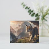 Post card Cat 10 03 Postkarte (Stehend Vorderseite)