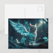 Post card Cat 10 11 Postkarte (Vorne/Hinten)