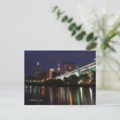 Post Card Cleveland Skyline Postkarte (Stehend Vorderseite)
