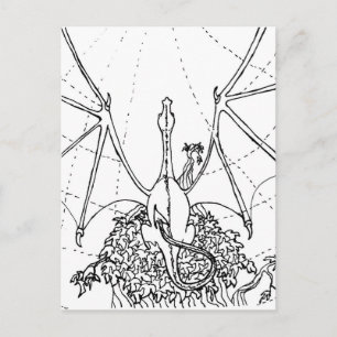 Post Card - Dragon Wings Postkarte