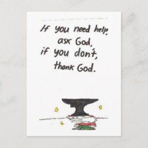 Post Card Fantastische Kirchenschilder Postkarte