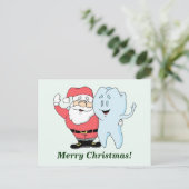 Post Card "Frohe Weihnachten" Feiertagspostkarte (Stehend Vorderseite)