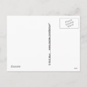 Post Card - Frohes Neues Jahr! Feiertagspostkarte (Rückseite)