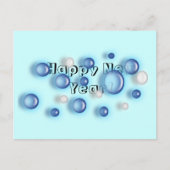 Post Card - Frohes Neues Jahr! Feiertagspostkarte (Vorderseite)
