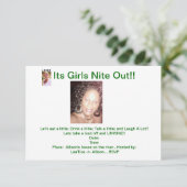 POST-CARD-GRÖSSE-INVITATIONSKARTEN EINLADUNG (Stehend Vorderseite)