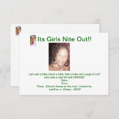 POST-CARD-GRÖSSE-INVITATIONSKARTEN EINLADUNG (Vorne/Hinten)