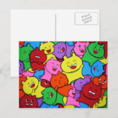 Post Card - Ich Liebe Yummy! Postkarte (Vorne/Hinten)