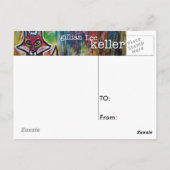 Post Card nicht sprechen Postkarte (Rückseite)