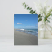 Post Card:Outer Beach on the Cape Postkarte (Stehend Vorderseite)