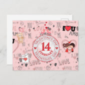 post card para esa persona especial postkarte (Vorne/Hinten)