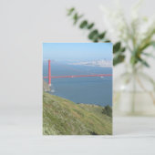Post Card: San Francisco, Golden Gate Bridge Postkarte (Stehend Vorderseite)
