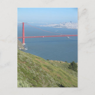 Post Card: San Francisco, Golden Gate Bridge Postkarte