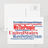 Post Card-USA Postkarte (Vorne/Hinten)